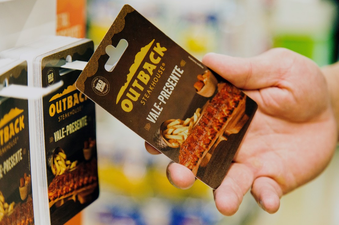 Outback lança Gift Card Varejo e anuncia venda nas lojas do&nbsp;Carrefour